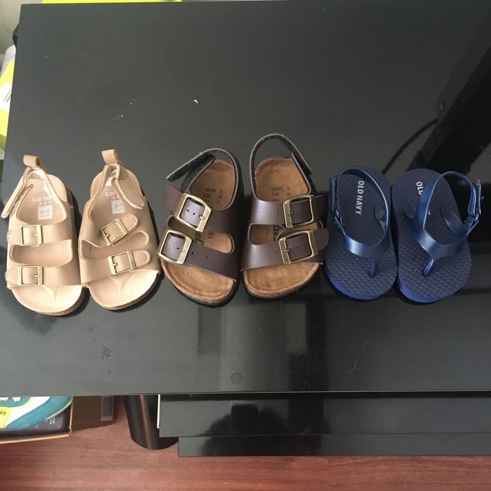 Baby Boy 3-9 months sandals,