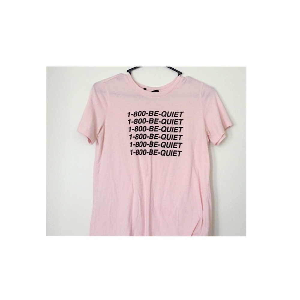 Forever 21 pastel pink T shirt