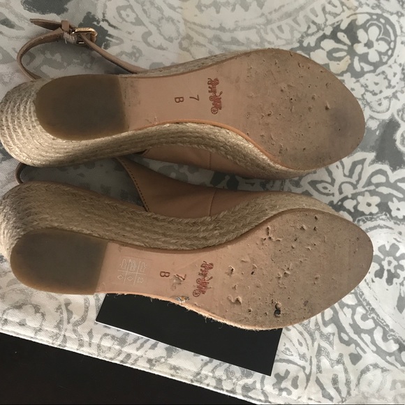 Coach sling back platform sandals. PRELOVED. IN GREAT CONDITION - Picture 4 of 7