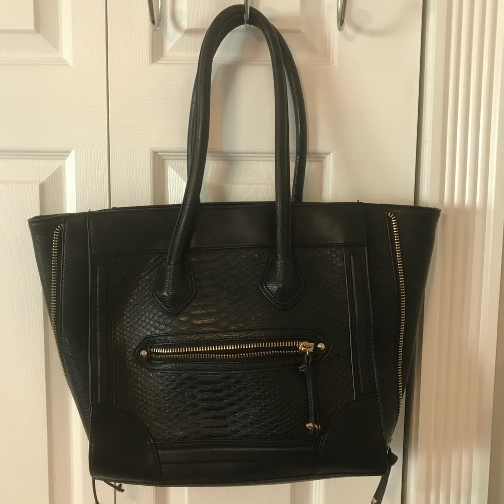 Aldo black tote bag