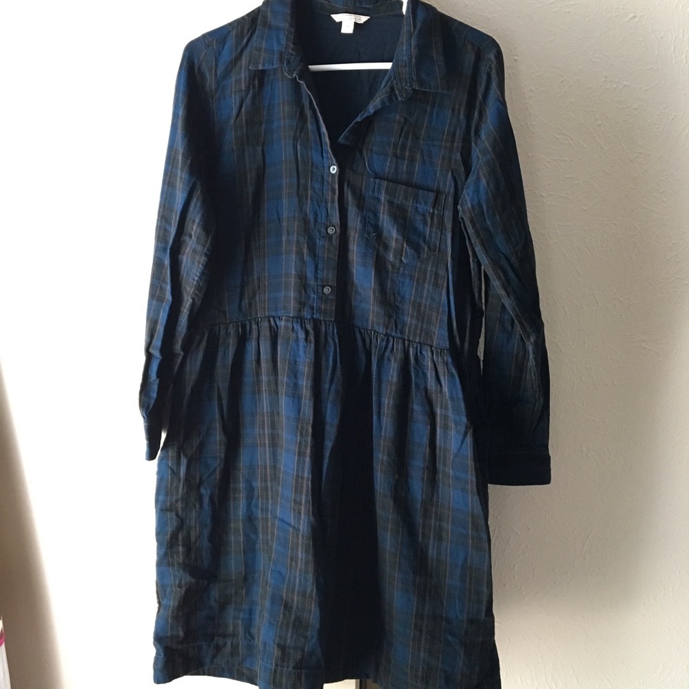 Gap flannel dress