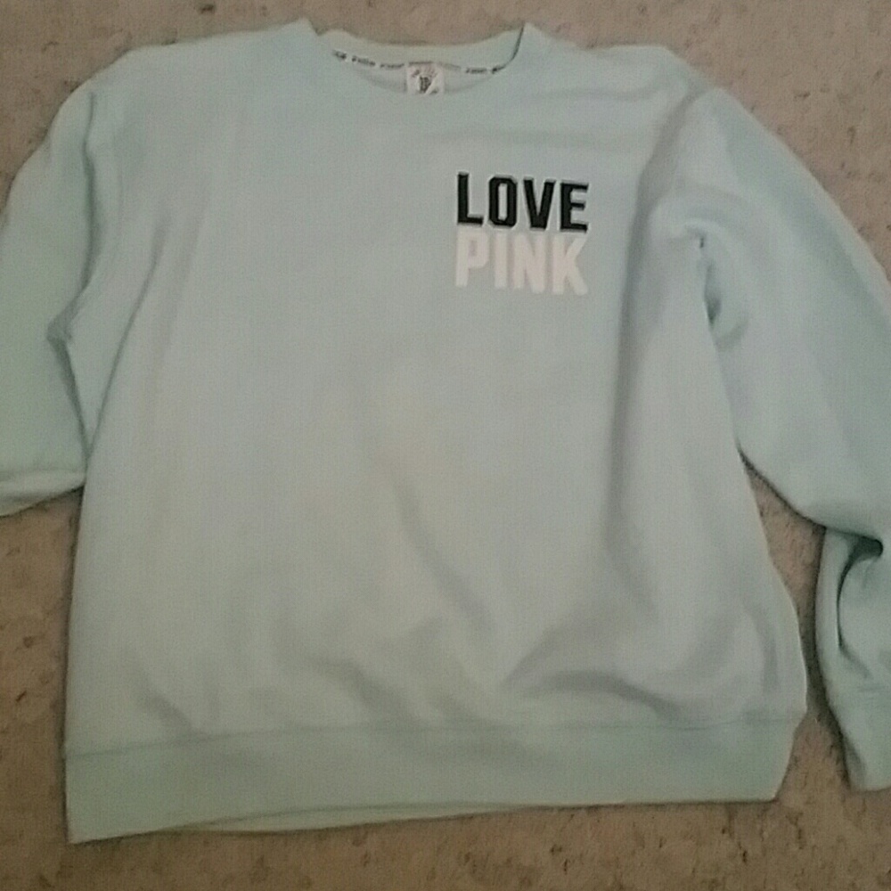 Blue PINK Yoga Sweater