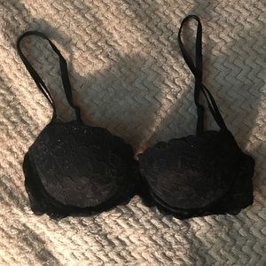 Lace padded bra
