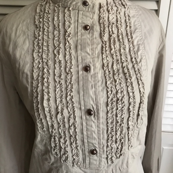 Zara Tuxedo Blouse by Nexus - Picture 2 of 4