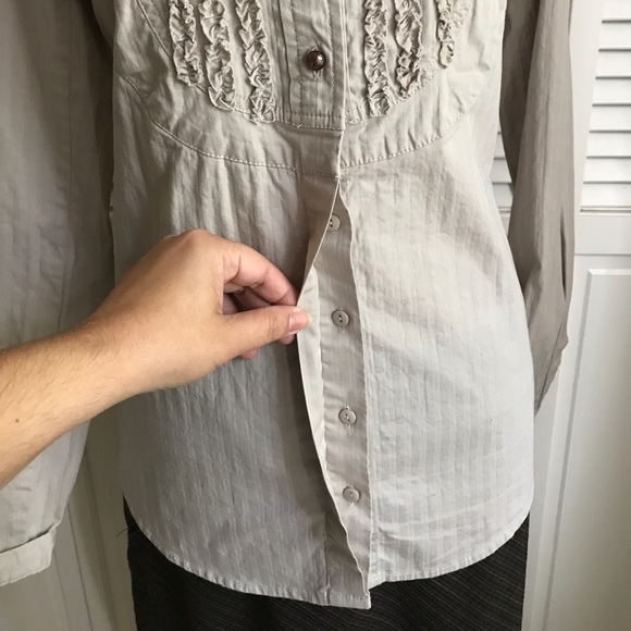 Zara Tuxedo Blouse by Nexus - Picture 3 of 4