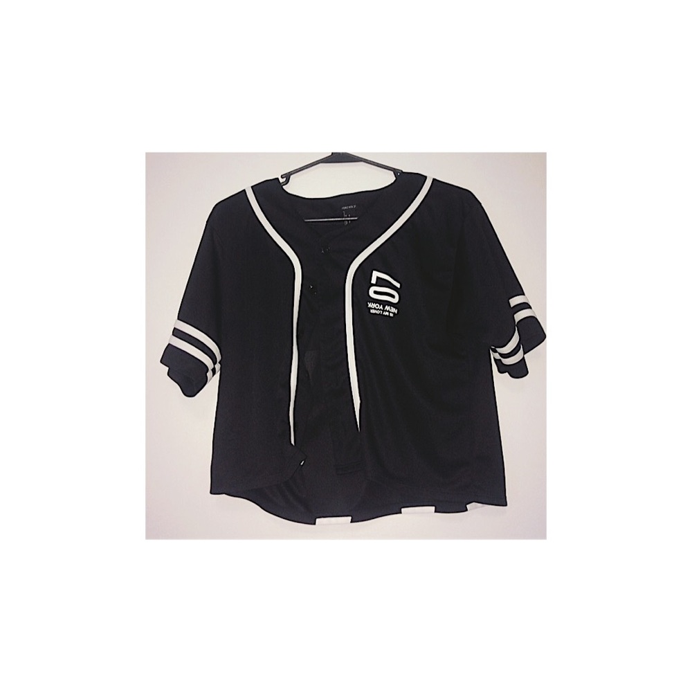 Button down New York Cropped Shirt