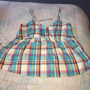 Plaid Tank