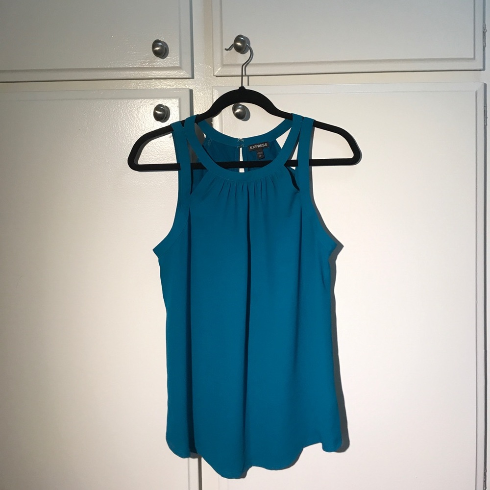 Express blue camisole top!