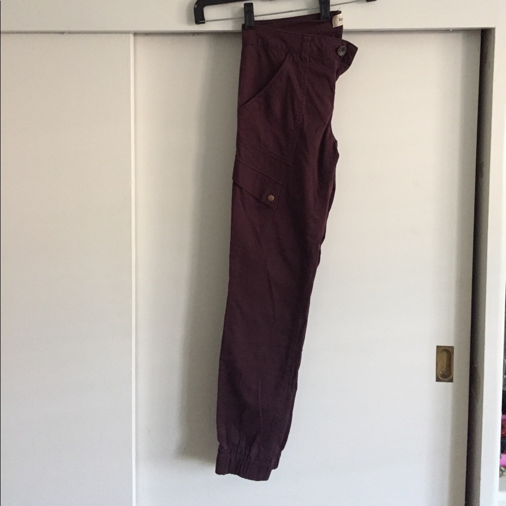 Rewind joggers.  Plum color