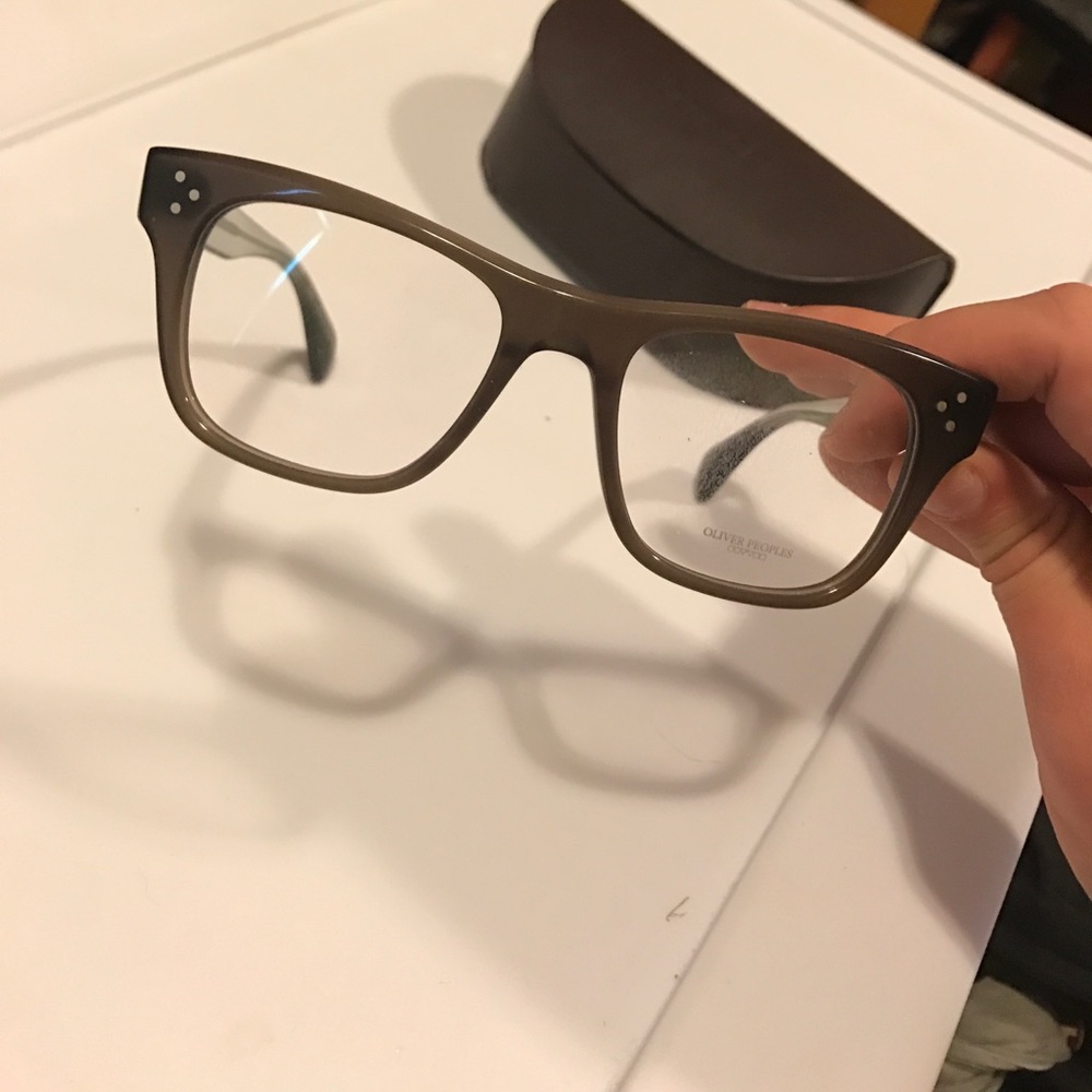 Oliver Peoples glasses frames - Jack Huston
