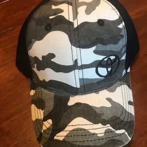 Toyota Snap Back Camo Canvas Netted Hat