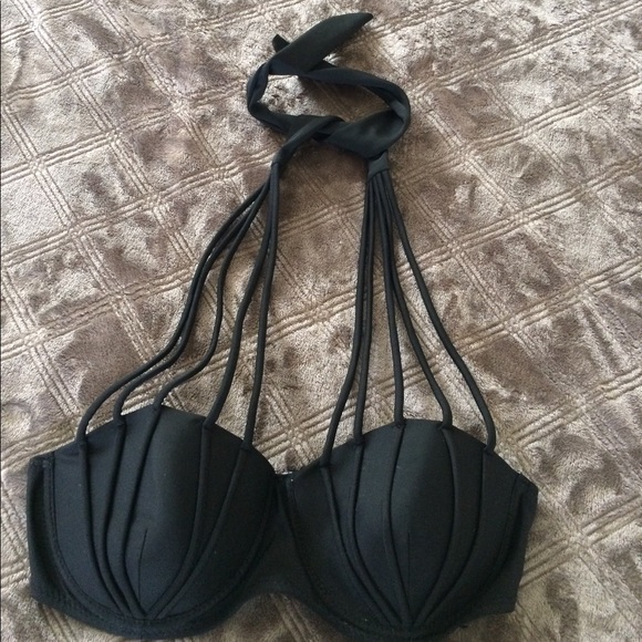 Other - Padded Black Bikini Top XS