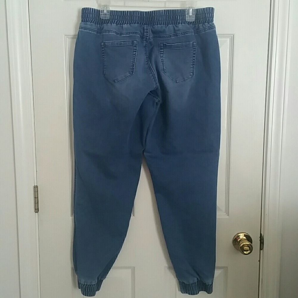 Denim joggers from New York & Company