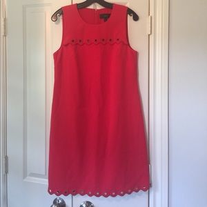 J. Crew scallop dress