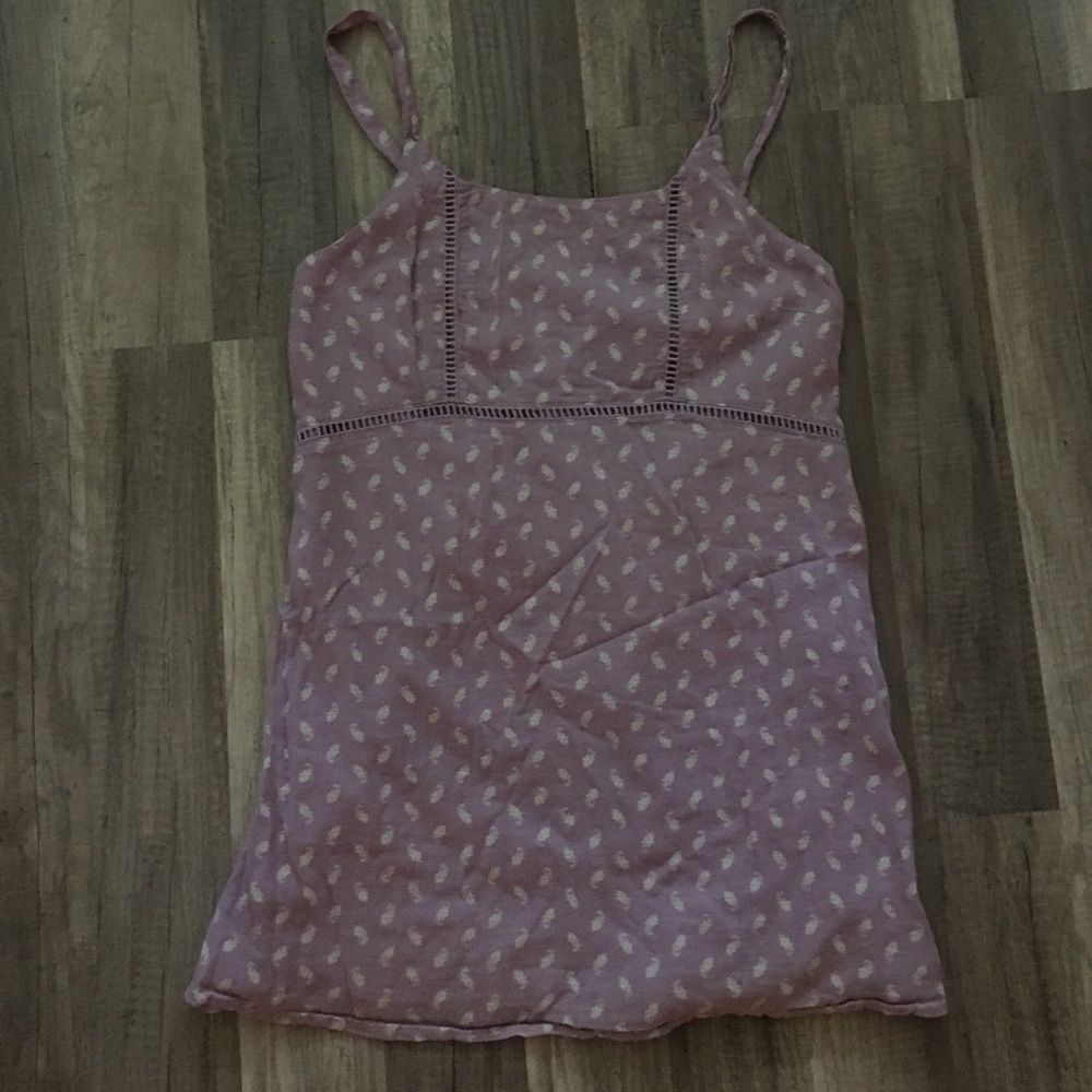 Lavender summer babydoll dress