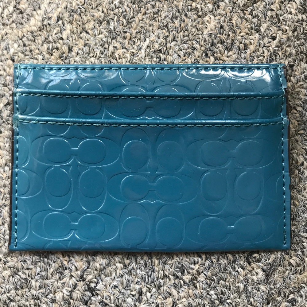 Coach card holder