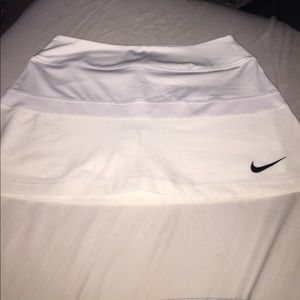 white nike skirt!