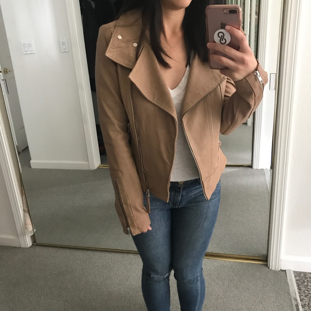 Mackage Nude Leather Jacket - Picture 2 of 5