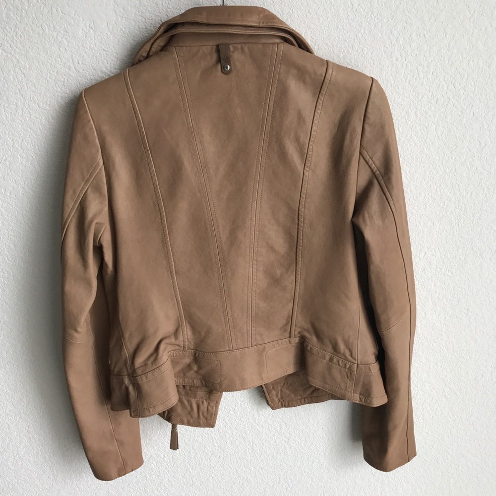 Mackage Nude Leather Jacket - Picture 4 of 5