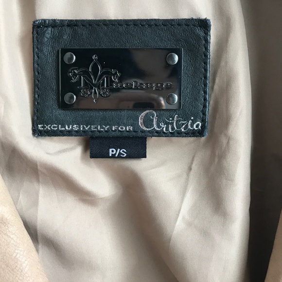 Mackage Nude Leather Jacket - Picture 5 of 5