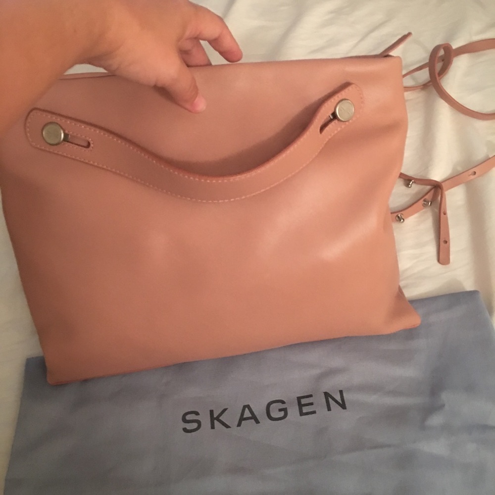Leather Skagen Purse