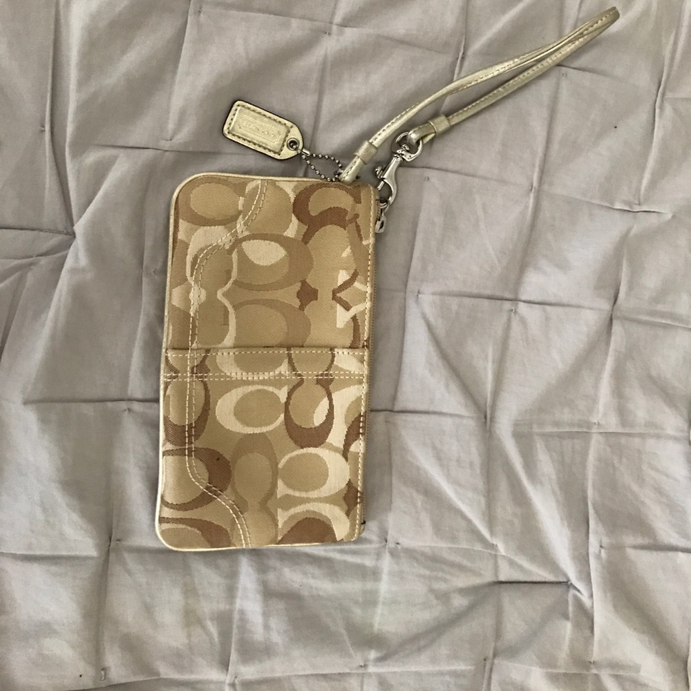 Coach wristlet