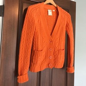Cable Knit Cashmere Cardigan