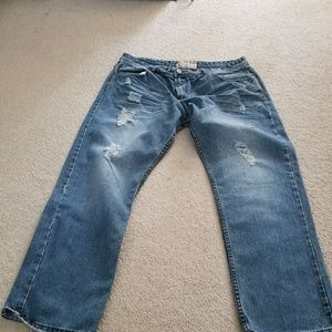Jordan Craig size 42x32 used jeans relaxed fit
