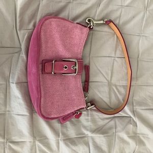 Coach pink bag