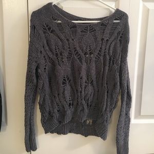 American eagle distressed sweater