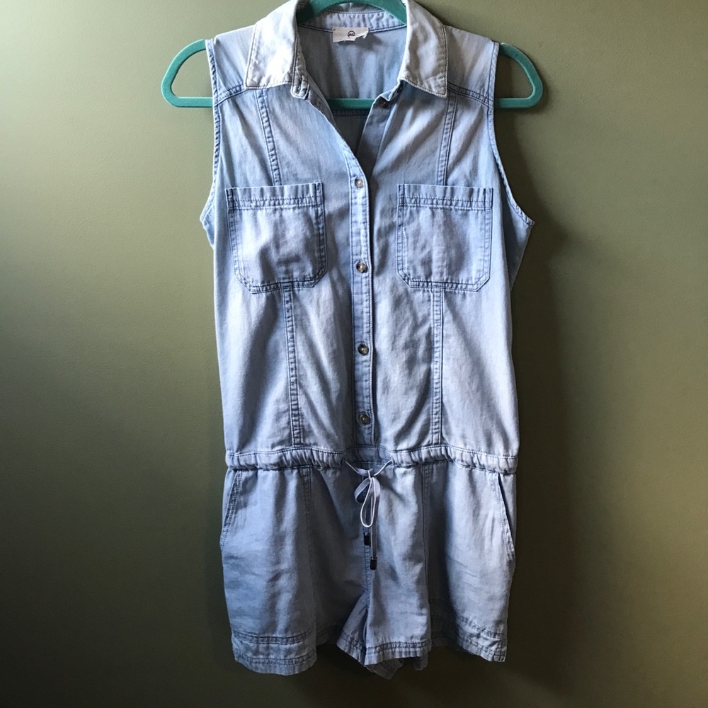 AG Jeans Denim Romper
