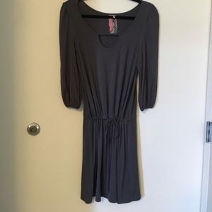 Gray 3/4 Dress
