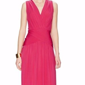 NWT BCBG MAXAZRIA SzXS KAEYA DRAPED JERSEY V-NECK