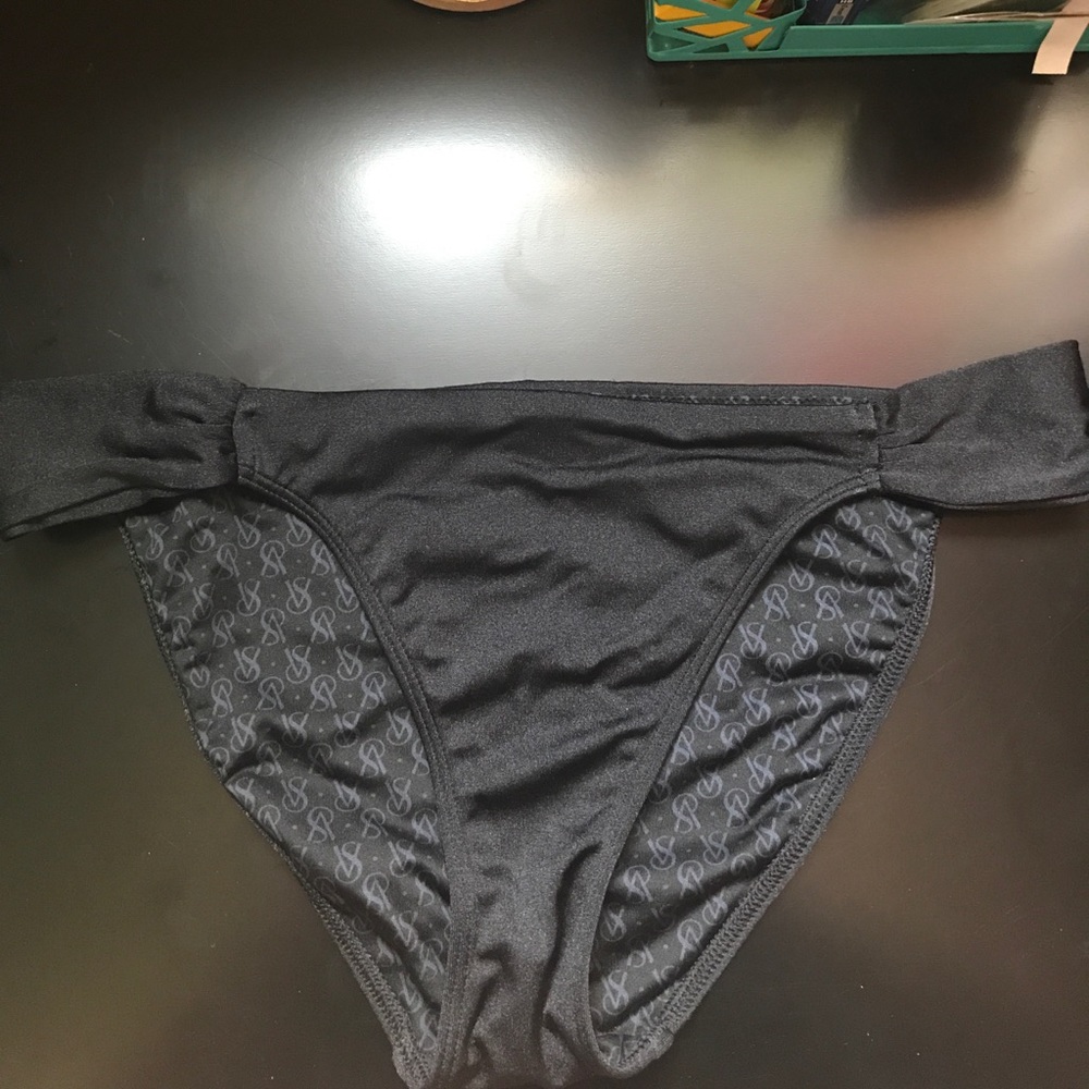 Sexy black bikini bottom