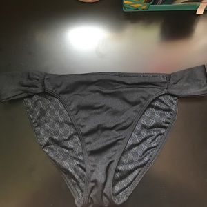 Sexy black bikini bottom