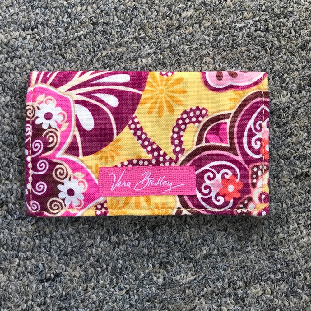 Vera Bradley business card case