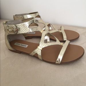 Steve Madden Gold Gladiators