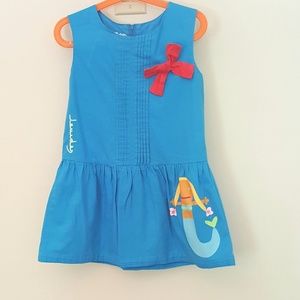 Lauidey (Spanish) blue mermaid dress size 5/6