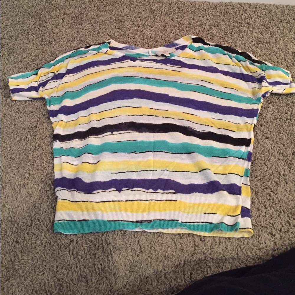 Ann Taylor Loft Short Sleeved Sweater