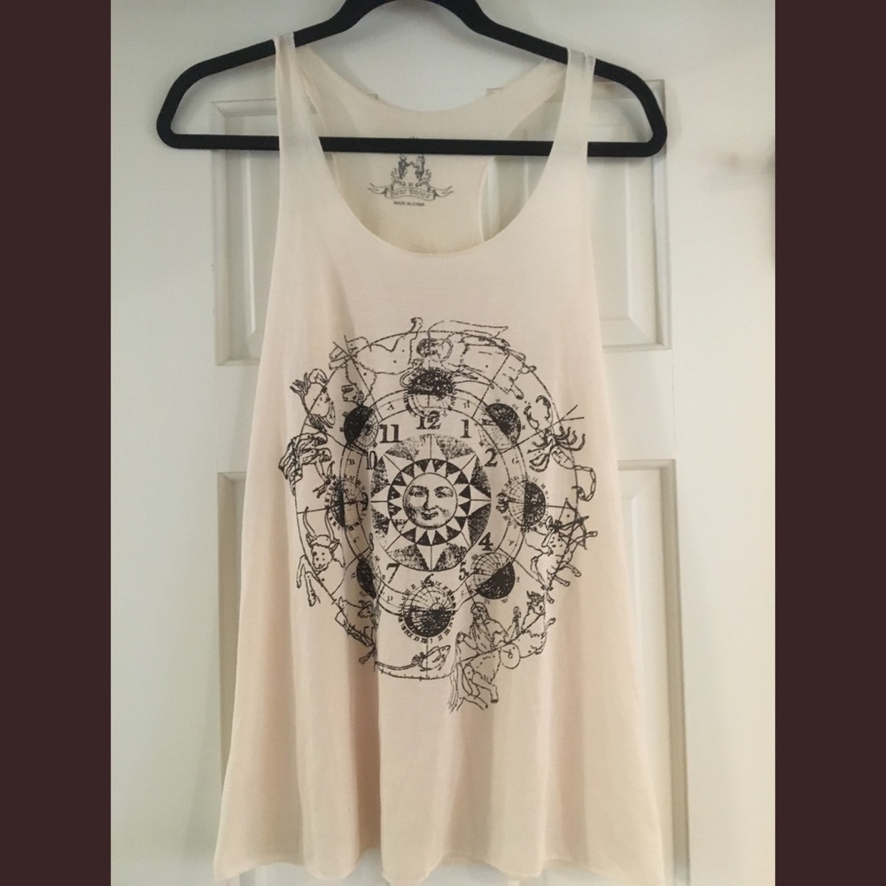 Boho Sun and Moon Racerback Tank✨