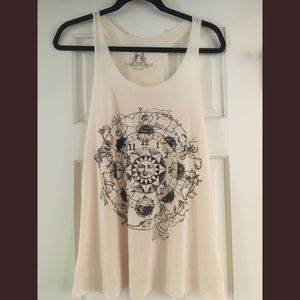 Boho Sun and Moon Racerback Tank✨