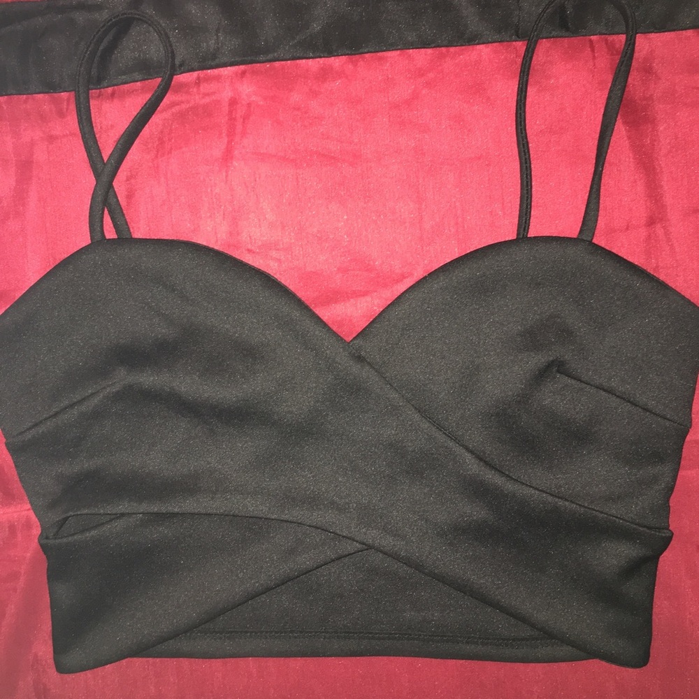 Black Crop Top