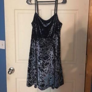 Forever 21 Crushed Velvet Dress