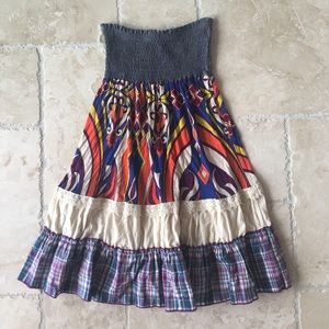 NWT Cute Boutique Strapless Coverup