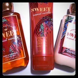 Sweet Tropical Vanilla Set.