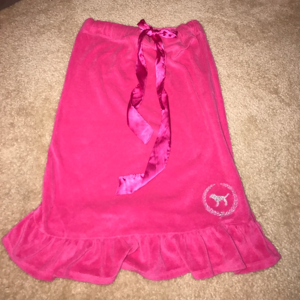 Pink robe