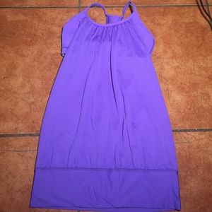 Lululemon Purple Tank with Bra