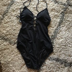 VS Lace Up Braided one piece