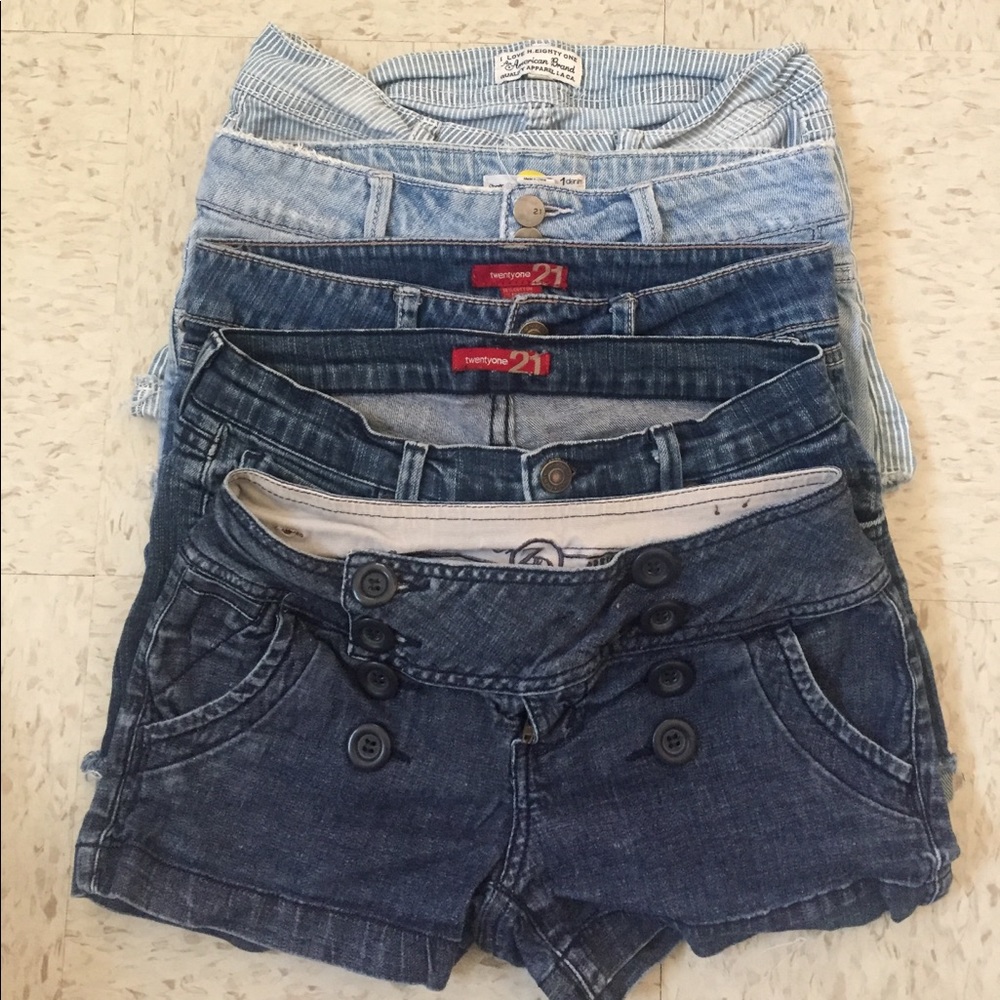 $5 for $8 LOW RISE SHORTS!