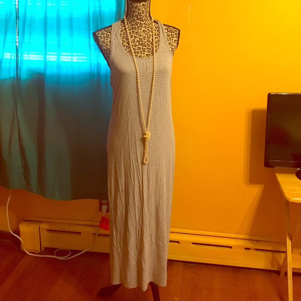 Heather grey Michael Kors maxi dress
